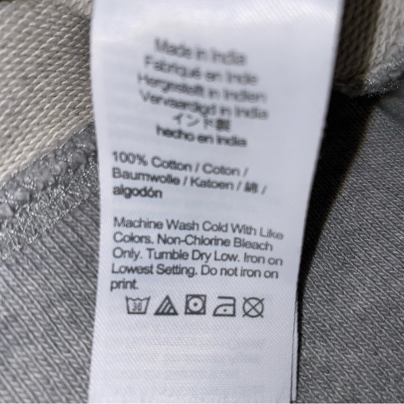 J.Crew Men’s Grey Mallard Duck Sweatshirt Size M - Picture 8 of 8